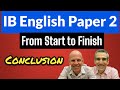 Understanding Conclusions in IB English