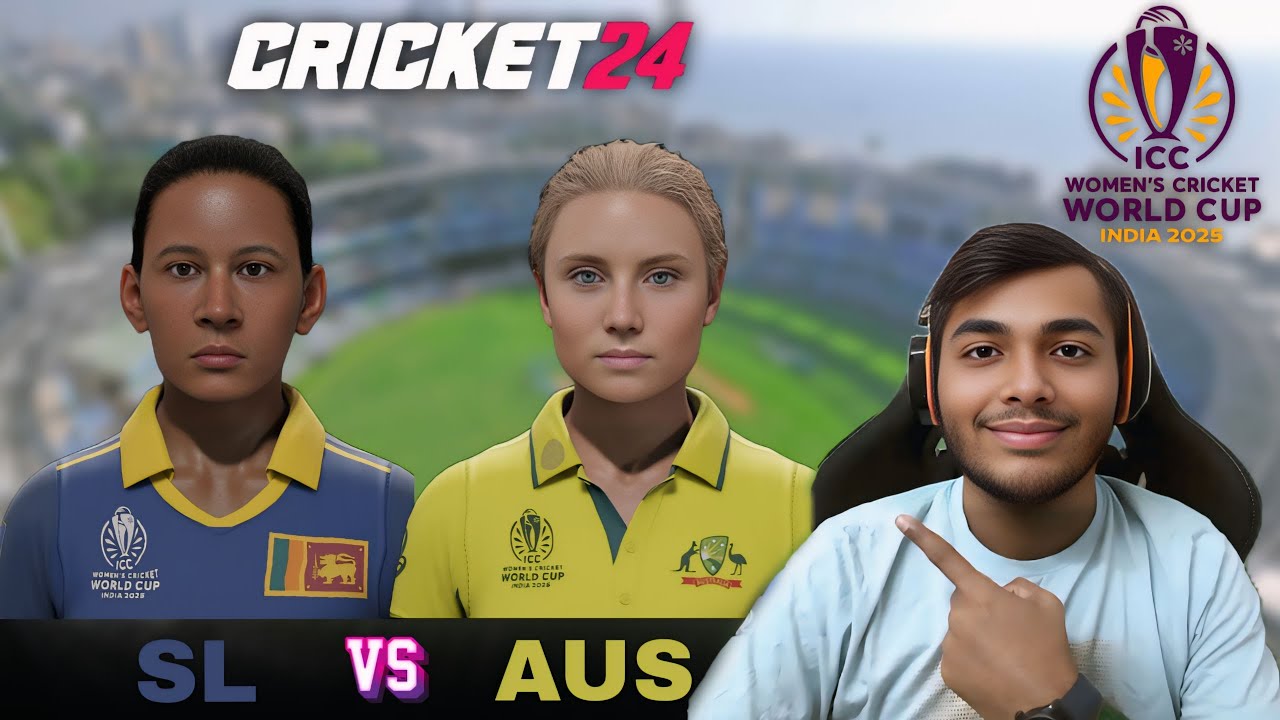 Sri Lanka W vs Australia W ICC Women's ODI World Cup 2025 Match | Cricket 24 Live - SR Gamer