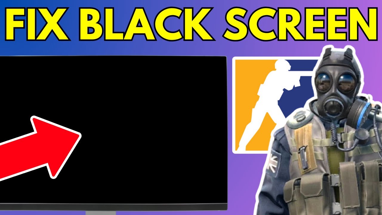 How To Fix CS2 Black Screen (Counter Strike 2) - YouTube
