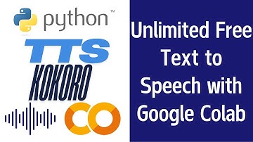 How to Generate AI Voices in Google Colab | Text-to-Speech Quick Tutorial (2025) | Kokoro-TTS