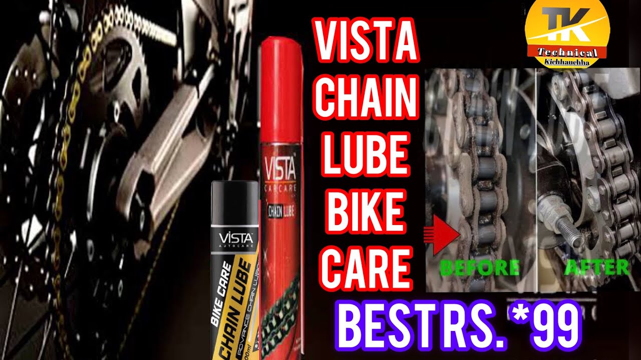 Best chain lube for R15 V3 and all sports bike review and unboxing