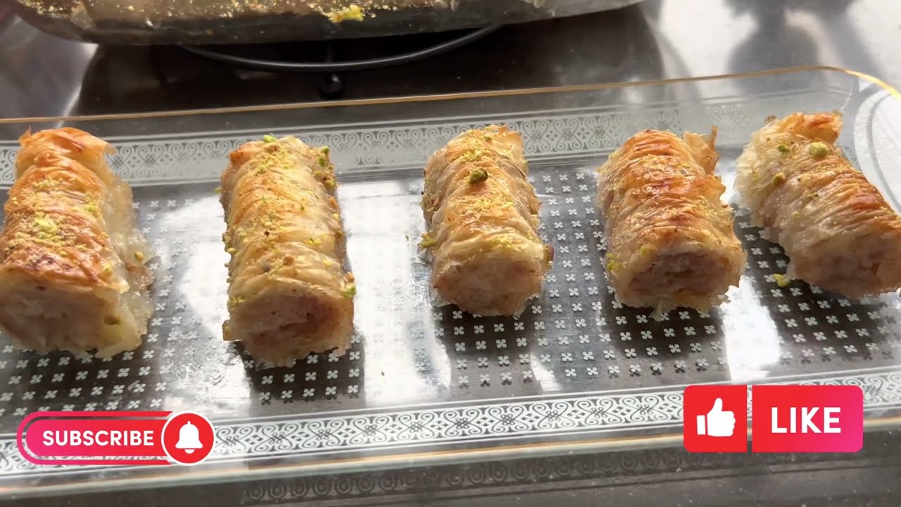 Արևելյան քաղցրավենիք, փախլավա ֆիլո խմորով/ Восточные сладости, пахлава /baklava met filodeeg