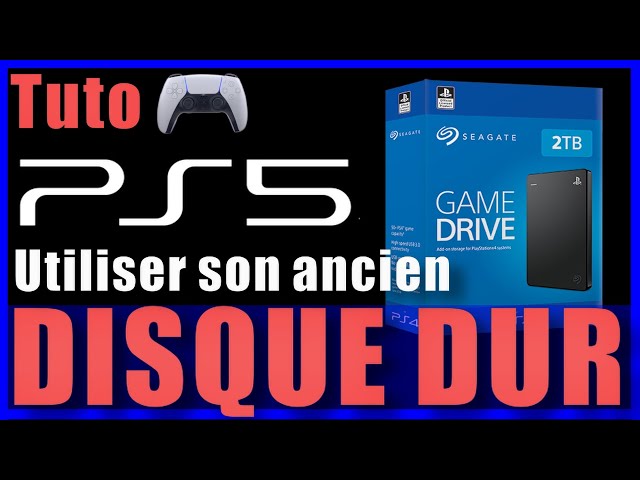 Tuto PS5: Comment utiliser le disque dur externe de la PS4 sur PS5  (stockage externe, SSD, etc.) 