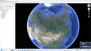 картинка: Как построить карту рельефа  с помощью Google Earth и Surfer