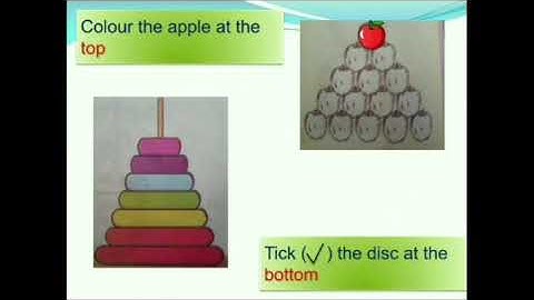 STATE -1st std Mathematics Lesson -1 Spatial understanding