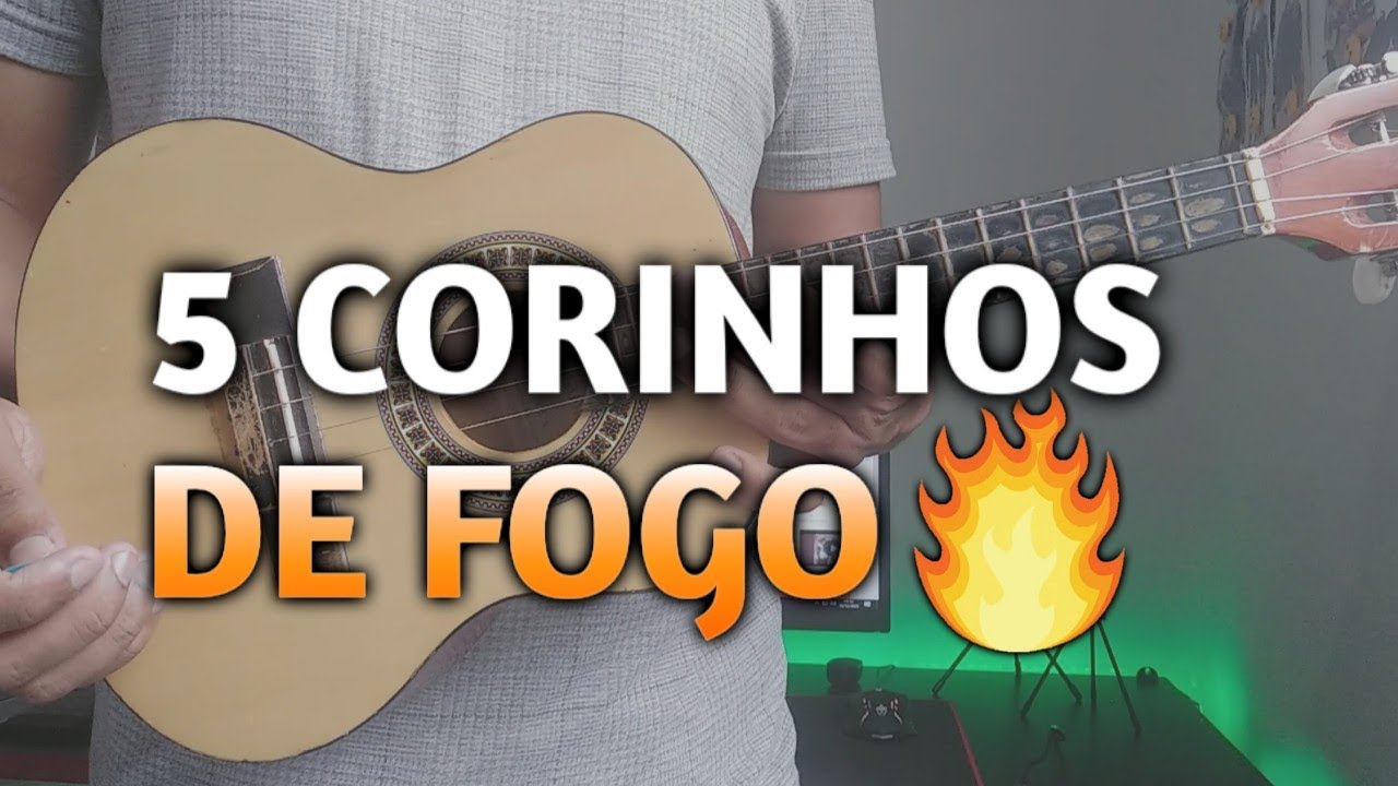5 CORINHOS DE FOGO NO CAVACO COM 3 ACORDES (CORINHOS PETENCOSTAL NO CAVACO)