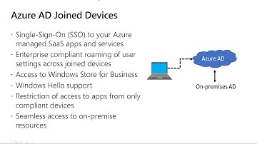AZ 103 Module 09 Azure Active Directory, Azure AD join