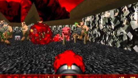 [DOOM 2] Survive in Hell - MAP25 "Doom Logo" UV-Max
