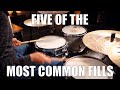 Five fills every drummer uses in less than a minute  daily drum lesson
