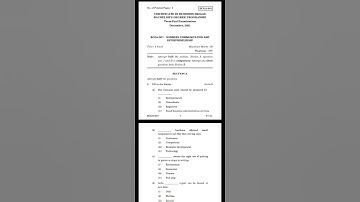 BCOA-001 previous year questions paper|| Business communication and entrepreneurship important#ignou