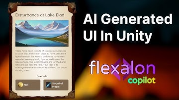 Generate UI in Unity with Flexalon UI Copilot