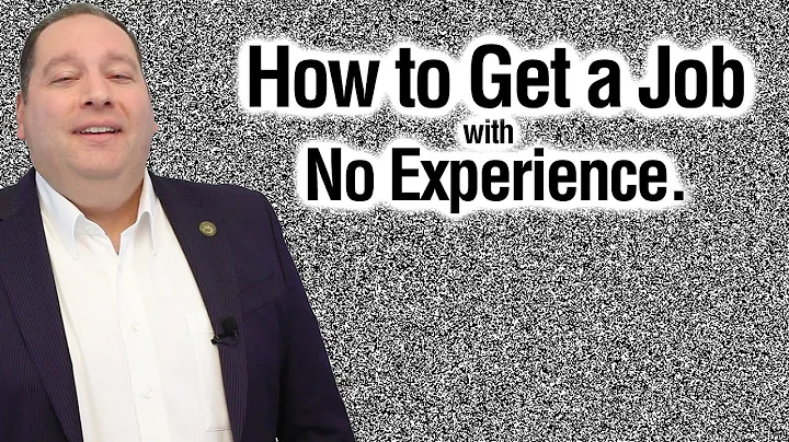 How To Get A Job With No Experience (from former CEO)