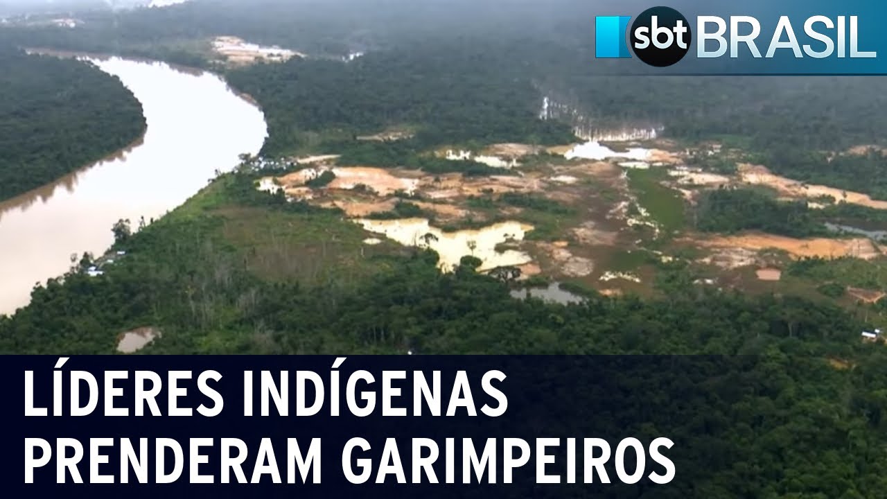 MP alerta para possível conflito entre indígenas e garimpeiros, Pará | SBT Brasil (21/05/22)