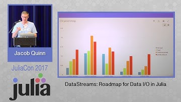 DataStreams: Roadmap for Data I/O in Julia | Jacob Quinn | JuliaCon 2017