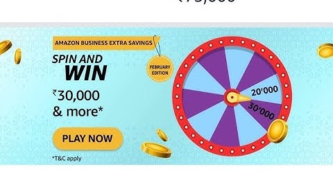 Amazon Business Extra Spin And Win Quiz Answers Today l 14 February 2022