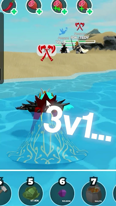 3v1... Or is it? | Roblox The Survival Game  #roblox #RobloxTheSurvivalGame #TBE #TSG