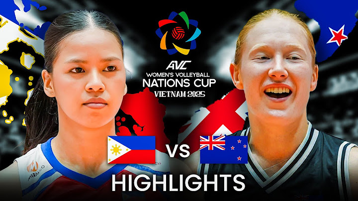 Philippines 🇵🇭 vs New Zealand 🇳🇿 | Highlights | AVC Women's Nations Cup 2025
