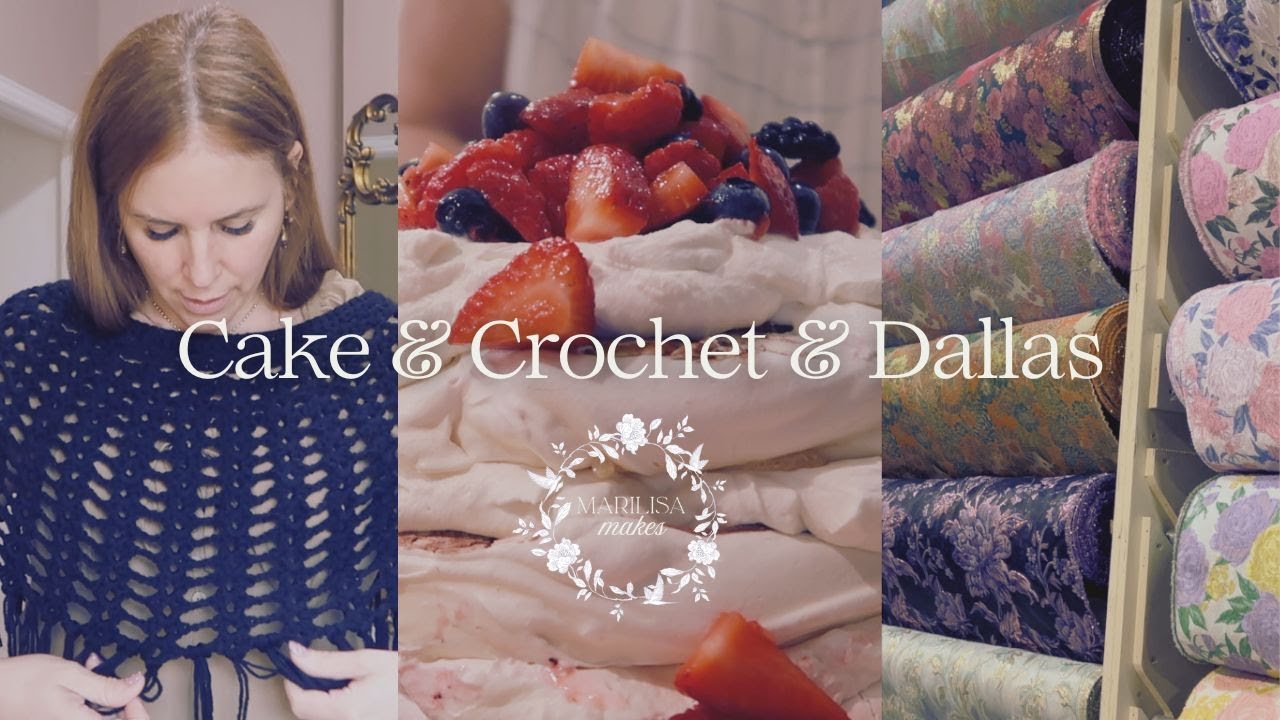 Находки для тортов, вязания крючком и тканей / Еженедельный видеоблог