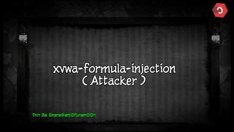 xvwa - Formula Injection
