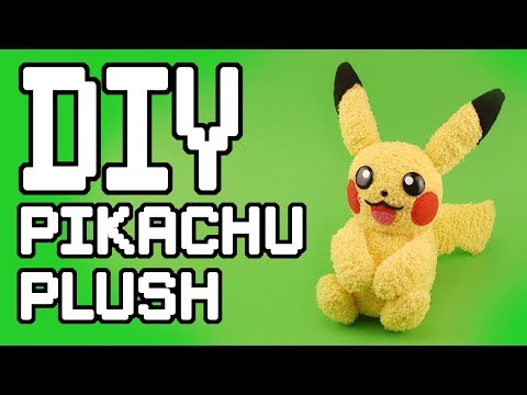Pokemon : Pikachu Plush DIY Tutorial