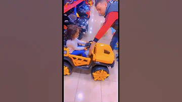 روزي جربت تركب سياره لحالها روزا جوجو Funny Prank Explore Baby 
