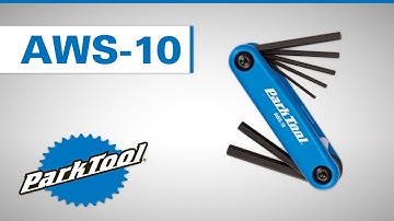 AWS-10 Fold-Up Hex Wrench Set