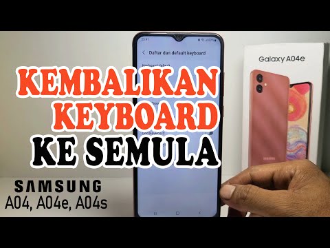 Cara Mengembalikan Keyboard