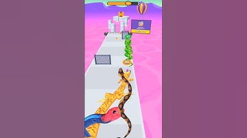 Snake Run Race 💥 3D Running Game #games #snakerun #gaming #shorts
