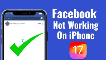 How To Fix Facebook Not Working On iPhone After iOS 17 Update|How To Fix Facebook Keeps Crashing