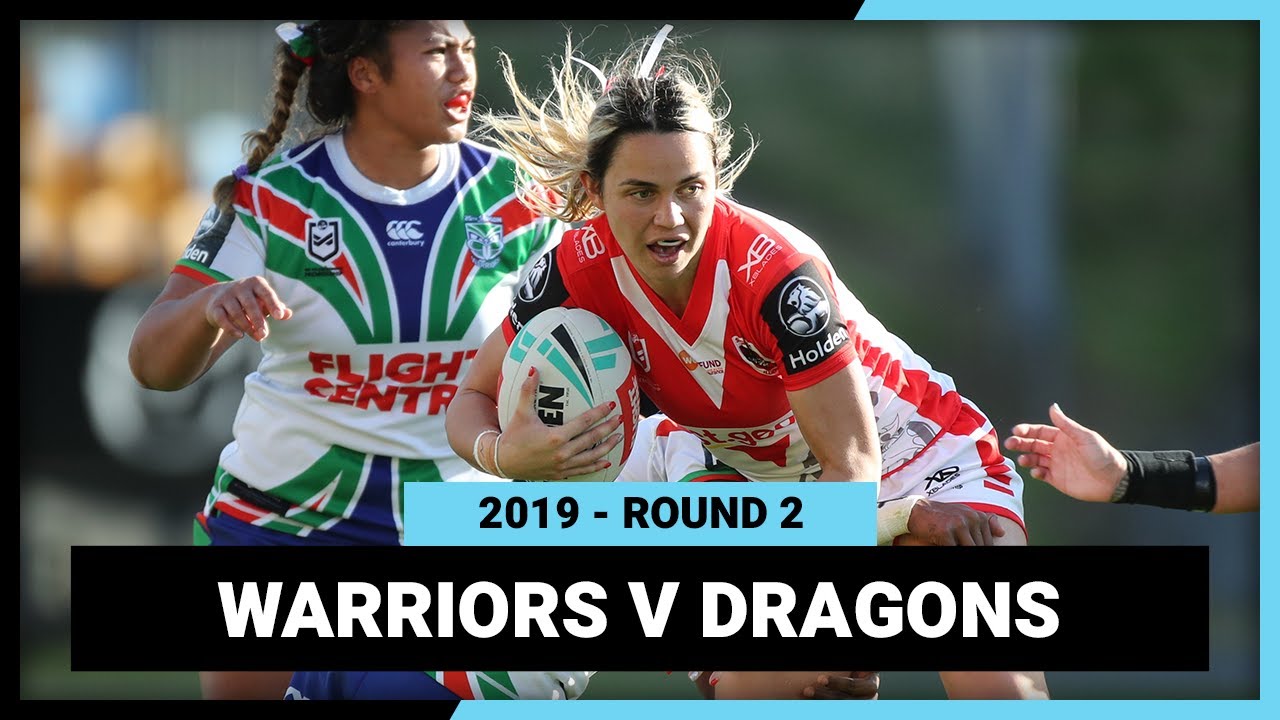 New Zealand Warriors v St George Illawarra Dragons Round 2, 2019 Full Match Replay NRLW