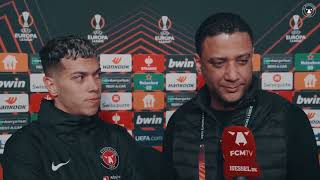 Interview med Emam Ashour efter 1-1 mod Sporting 🎙. مفابله امام عاشور بعد مبارة اسبورتينغ و ميتلاند🖤