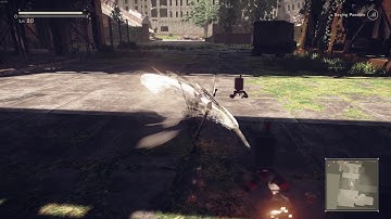 NieR Automata combat style