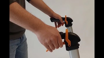 Håll in för att stanna – tryck fram för att parkera. Volaris handbroms & parkeringsbroms