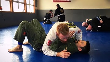 Armlock from lapel trap side control