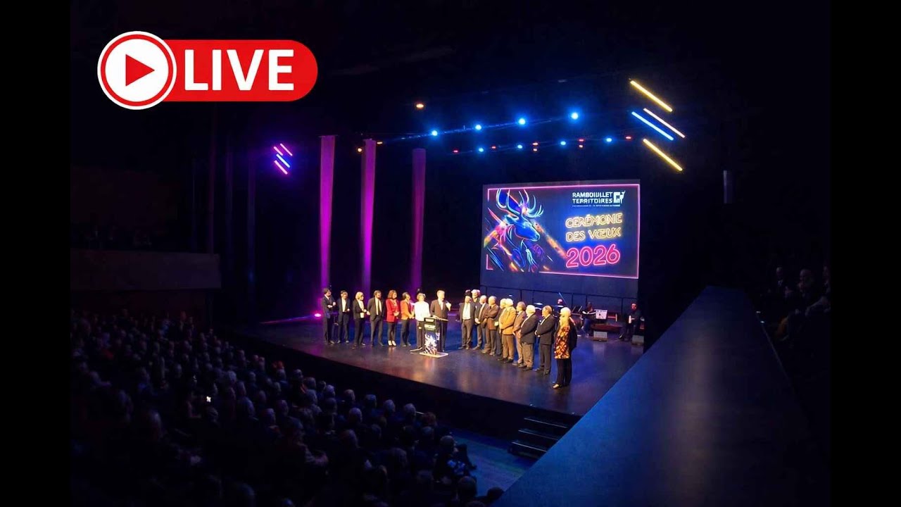 🔴 [LIVE] Part 2/2 - Vœux 2026 Rambouillet Territoires à La Lanterne de Rambouillet (78) - 15/01/2026
