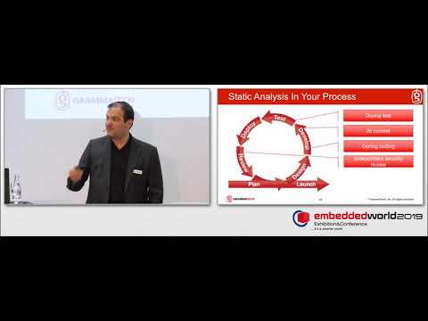Embedded World 2019 Presentation: Static Analysis for Safety and Security