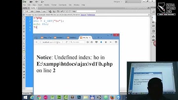Bài 2: Hướng dẫn Lập trình PHP Kỹ thuật AJAX P2