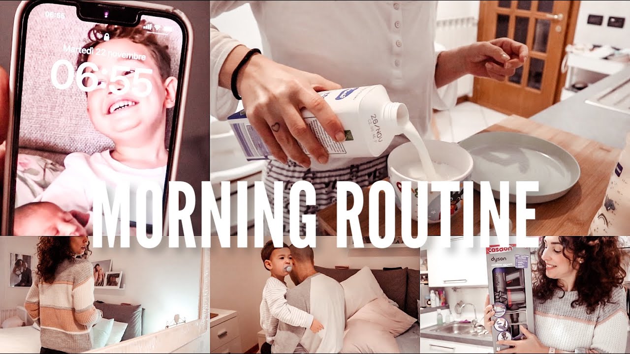 MORNING ROUTINE Autunno • colazione, skincare, makeup, outfit, spesa Lidl, lavoro a casa, cucinare