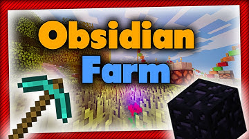 Minecraft AFK Obsidian Farm 1.8/ 1.9 [simrace]