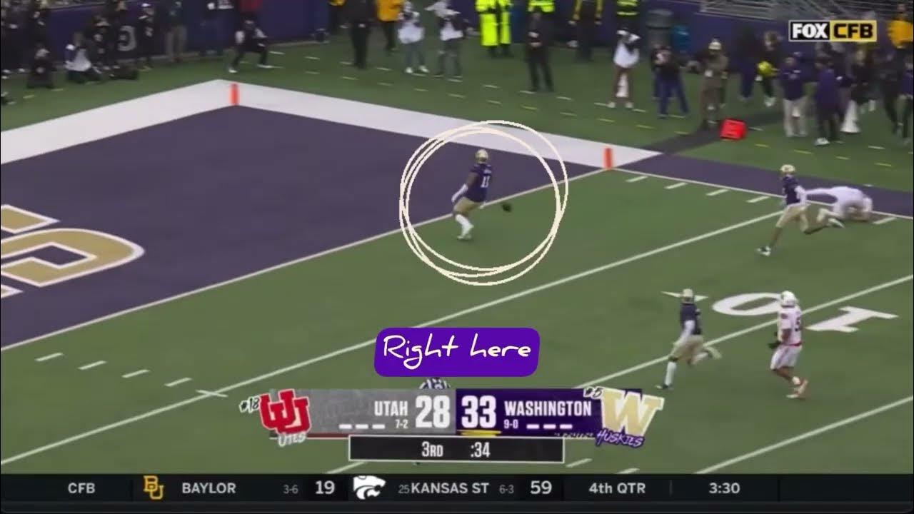 Washington vs. Utah The Wildest Point Shaving Play! YouTube