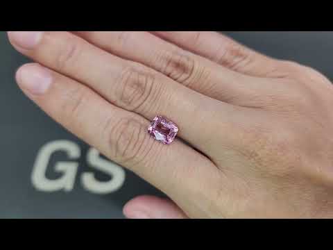 Padparadscha sapphire cushion cut 2.52 carats, Sri Lanka Video  № 1