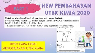 Pembahasan UTBK Kimia 2020 Terbaru (Tips and Trik) - Part1