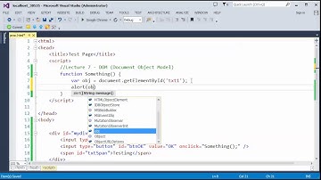 8/14- JavaScript - Playing with DOM - 1 - Urdu/Hindi