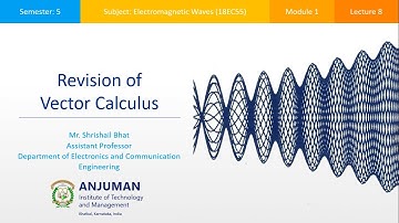 Electromagnetic Waves (18EC55) | Module 1 | Lecture 8 | VTU