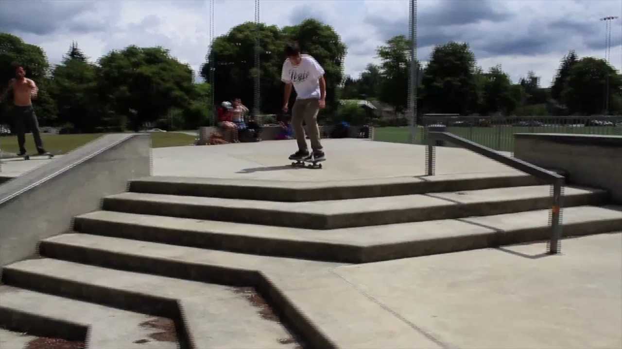 James Poirier Skateboard Park Edit YouTube