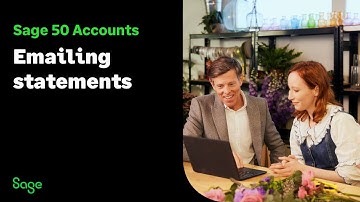 Sage 50 Accounts (UK): Emailing statements