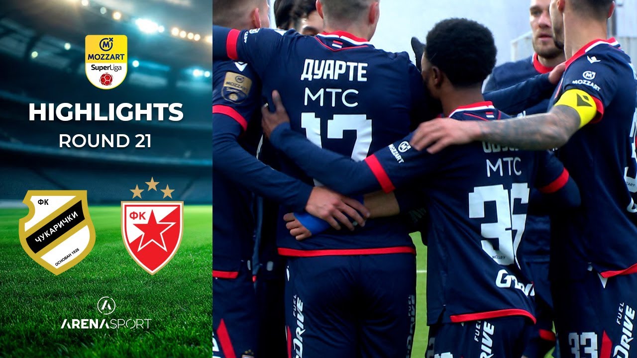 Čukarički - Crvena Zvezda 1:3 | MOZZART BET SUPERLIGA SRBIJE (21. kolo) | 01. februar 2026.