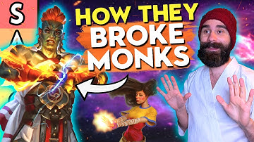 Ranking Every MONK In Dungeons & Dragons