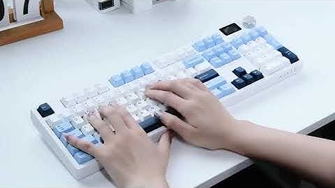 AJAZZ AK35I V3 104-Key RGB Spacer Mount Keyboard | Amazing 8000mAh Bluetooth/2.4