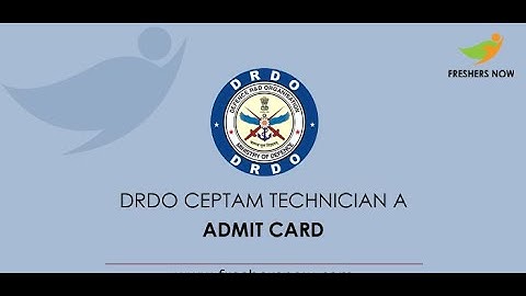 DRDO TECH-A ADMIT CARD (Tier 1) AVAILABLE DOWNLOAD NOW || HOW TO DOWNLOAD ON MOBILE